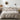 MooMee 100% Washed Cotton Duvet Cover Set Linen Like Textured Breathable 3 Piece - MooMee