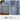 MooMee 100% Washed Cotton Sheet Set Linen Like Textured Breathable 4 Piece - MooMee
